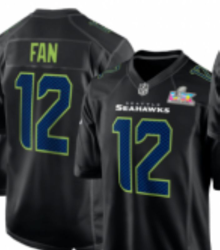 Men 2026 Seattle Seahawks #12 Fan Black Nike Limited NFL Jersey 02->seattle seahawks->NFL Jersey